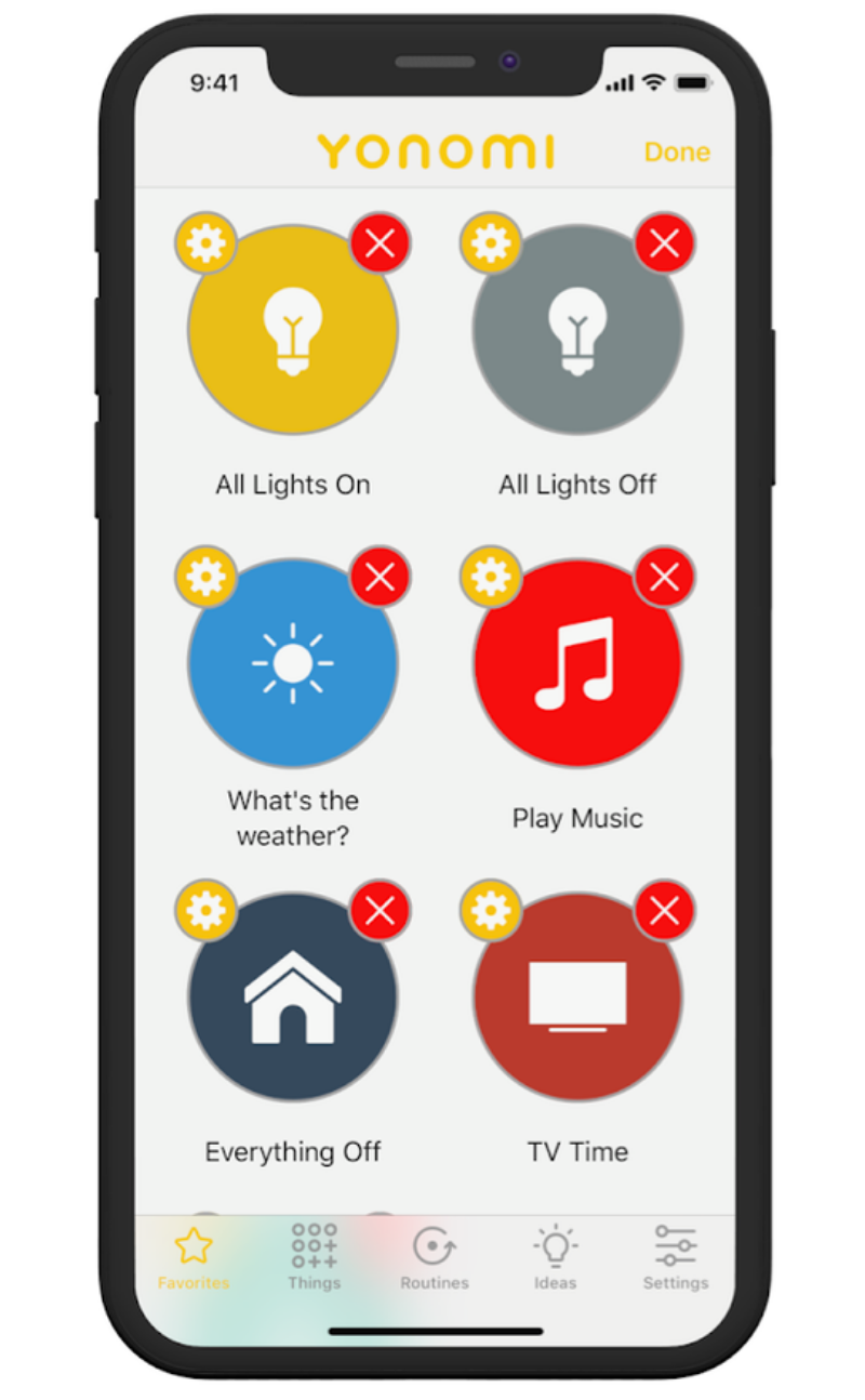 Yonomi Discovers & Controls Smart Home Devices
