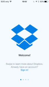 Dropbox Welcome Tutorial 1
