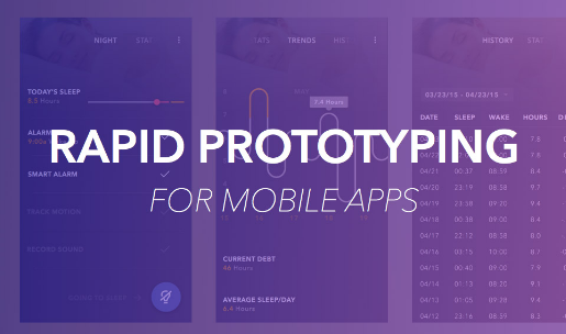 Rapid Prototyping for Mobile Apps