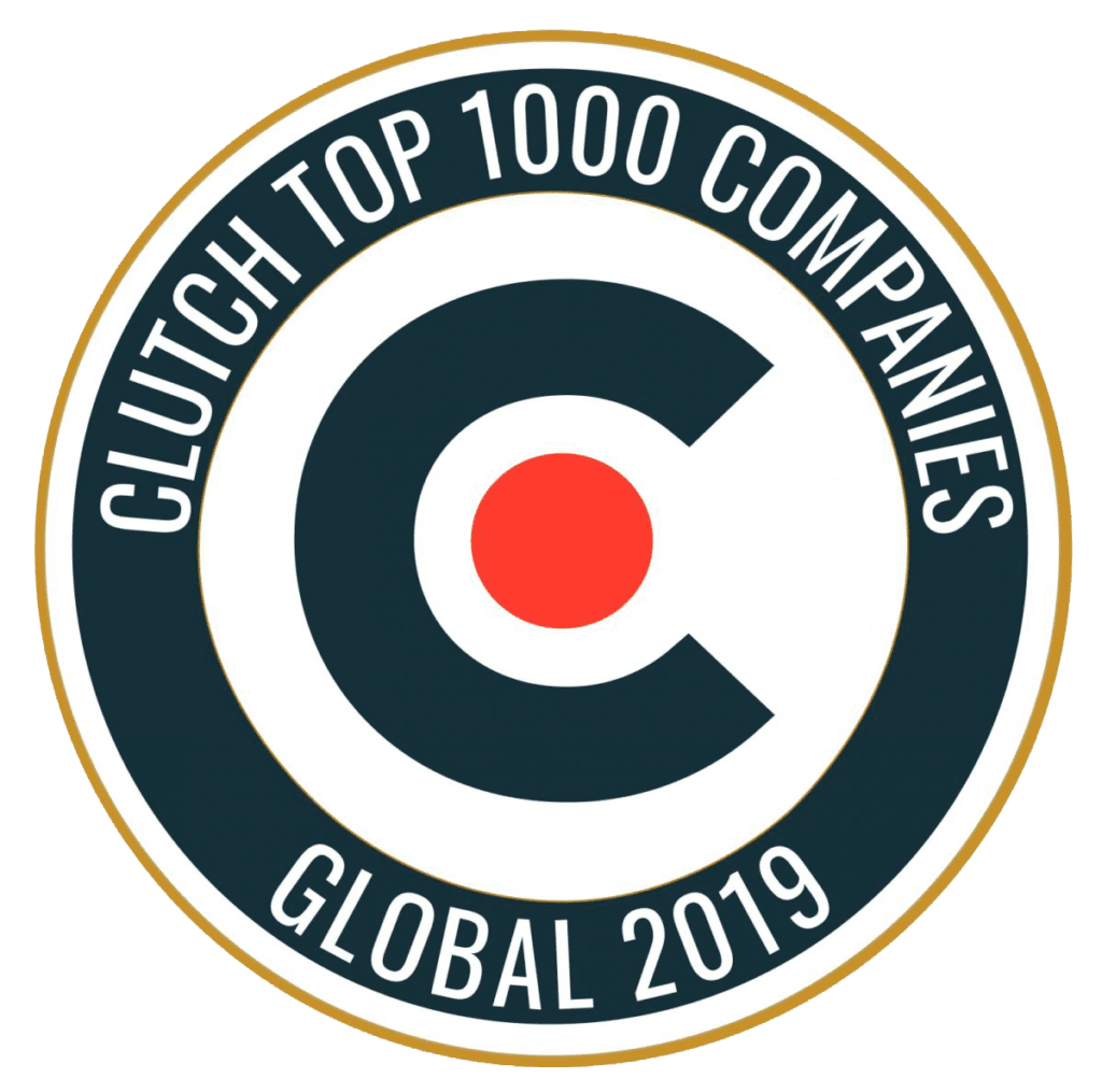 Clutch Top 1000 Global Companies 2019 - Small
