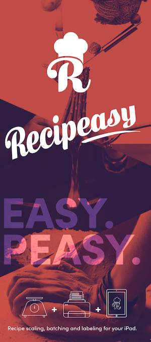 Recipeasy Logo - Easy Peasy Recipe Management