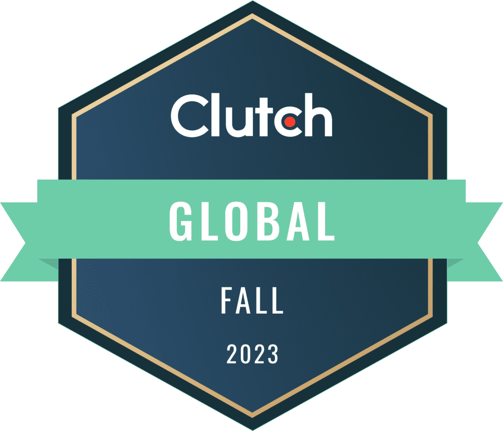 Clutch badge for Global Fall 2023 award